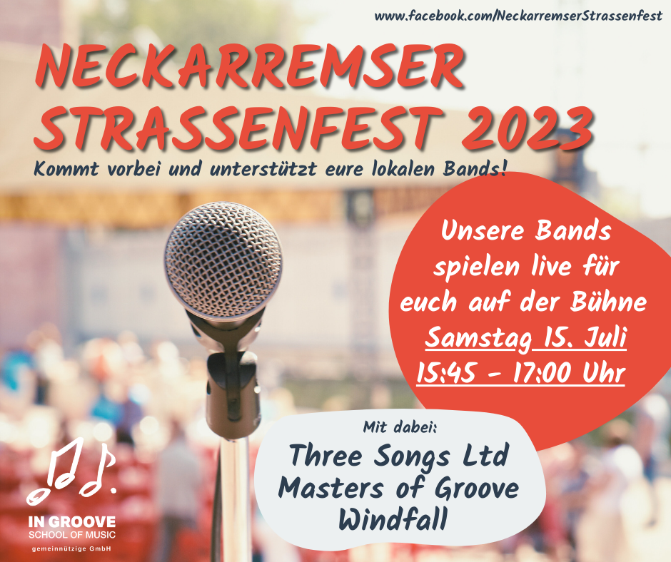 Neckarremser Straßenfest 2023 IN GROOVE
