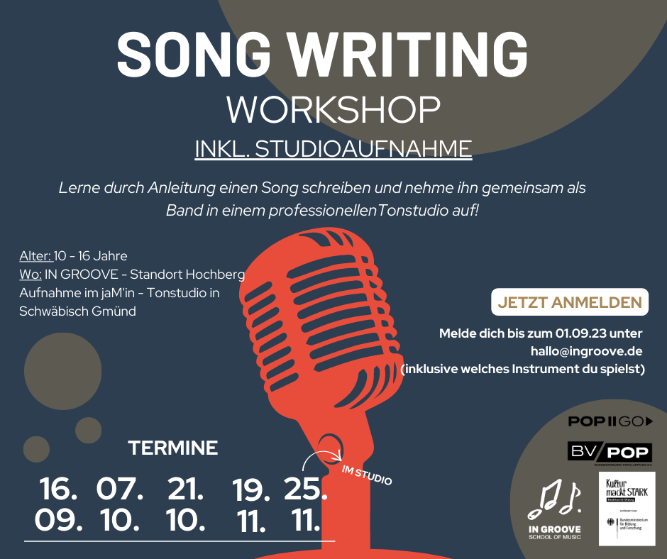 fitforstage 23 song writing workshop